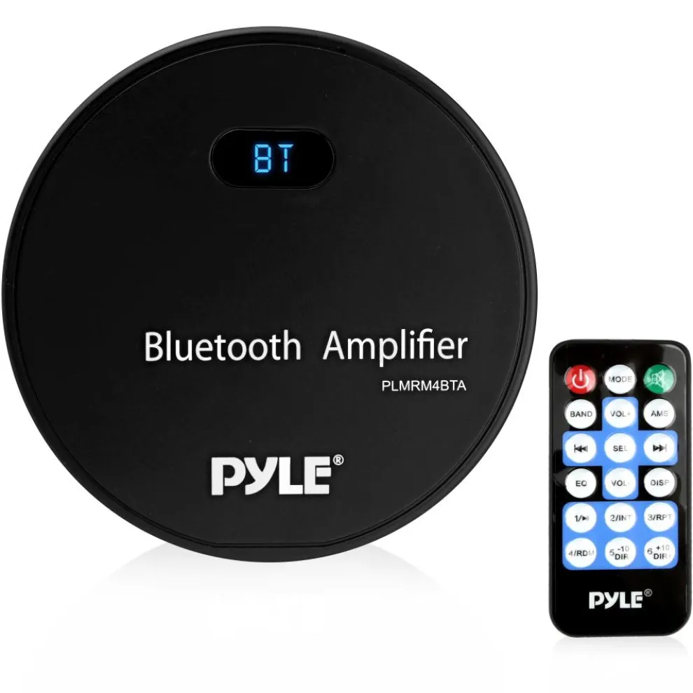 Marine Bluetooth Stereo Receiver, Water Resistant, Easy Install, 200W