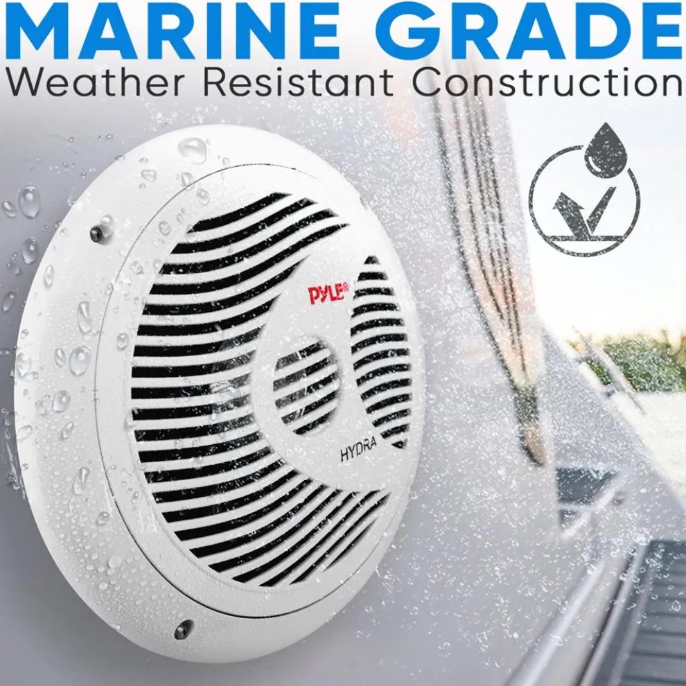 Marine Speakers 180W Waterproof 8