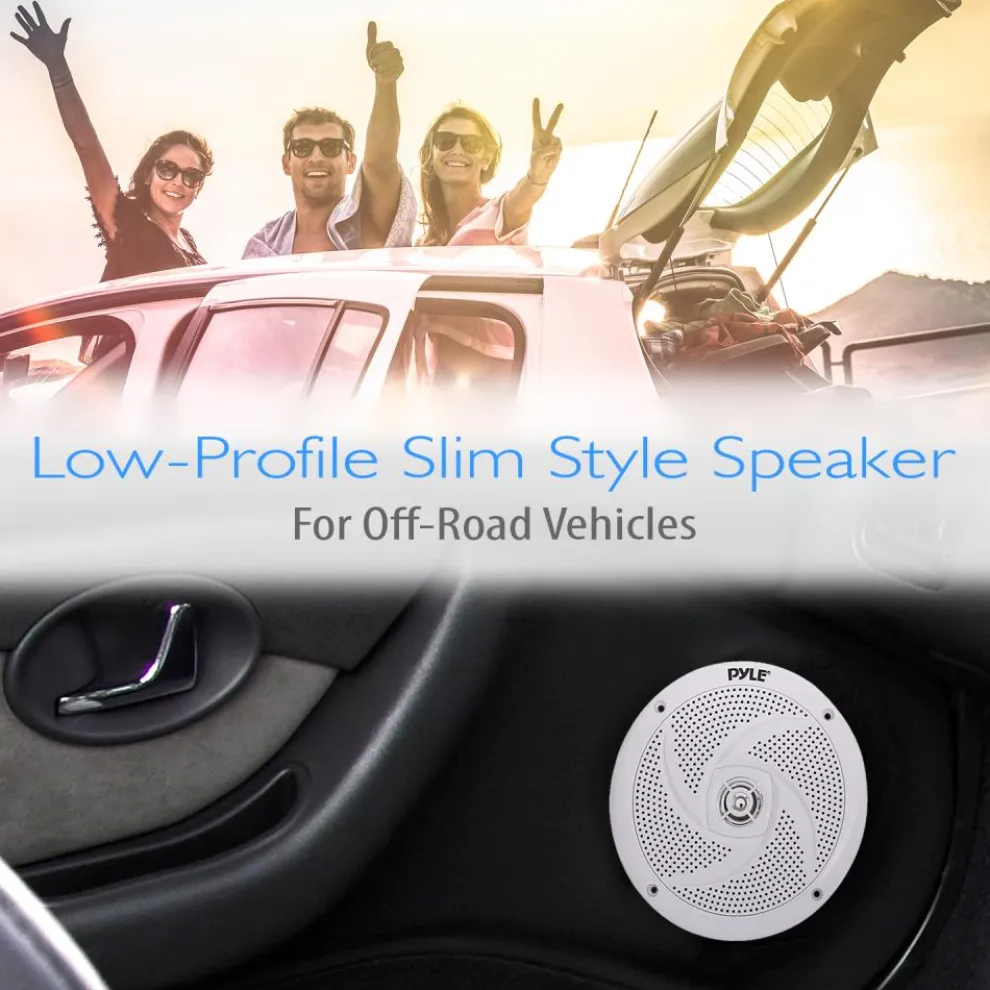 Marine Speakers 240W Waterproof 6.5