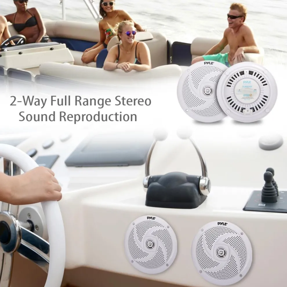 Marine Speakers 240W Waterproof 6.5