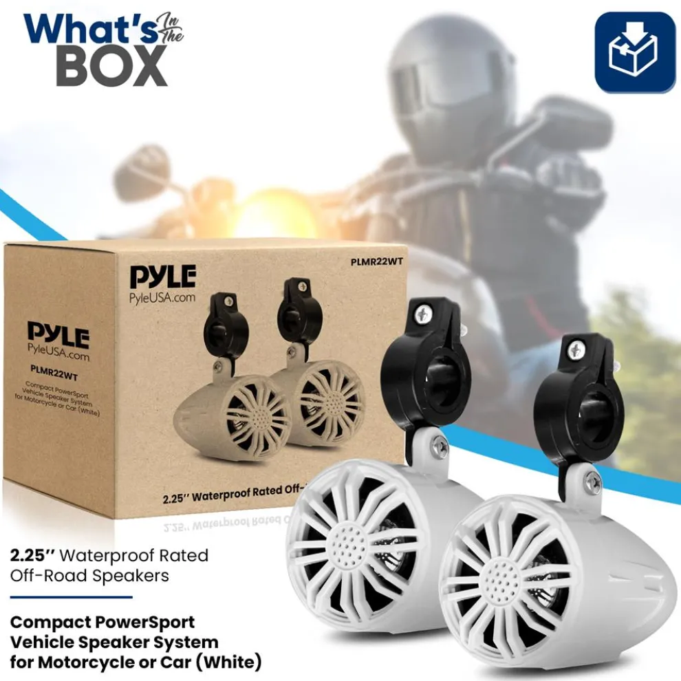 Marine Speakers Waterproof 2.25