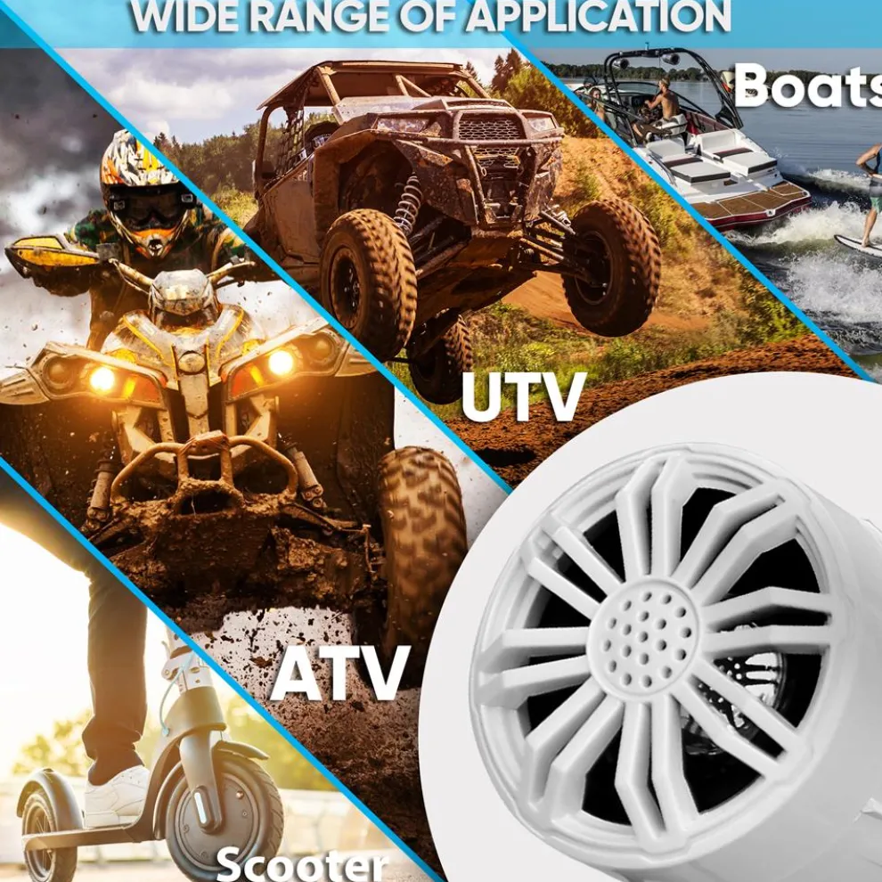 Marine Speakers Waterproof 2.25