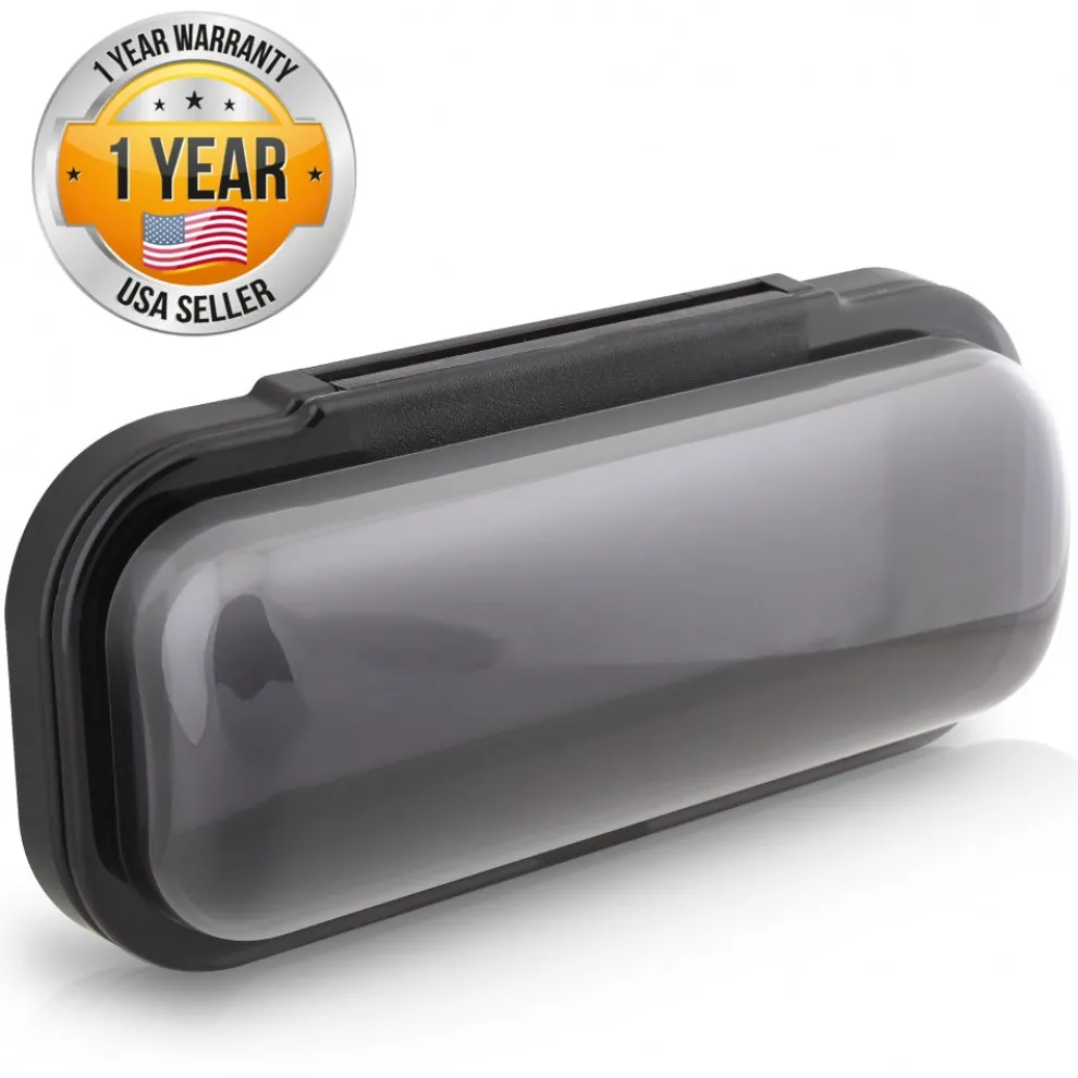 Marine Stereo Cover, Water Resistant Shield, Smoke Window, Flip-Up Door
