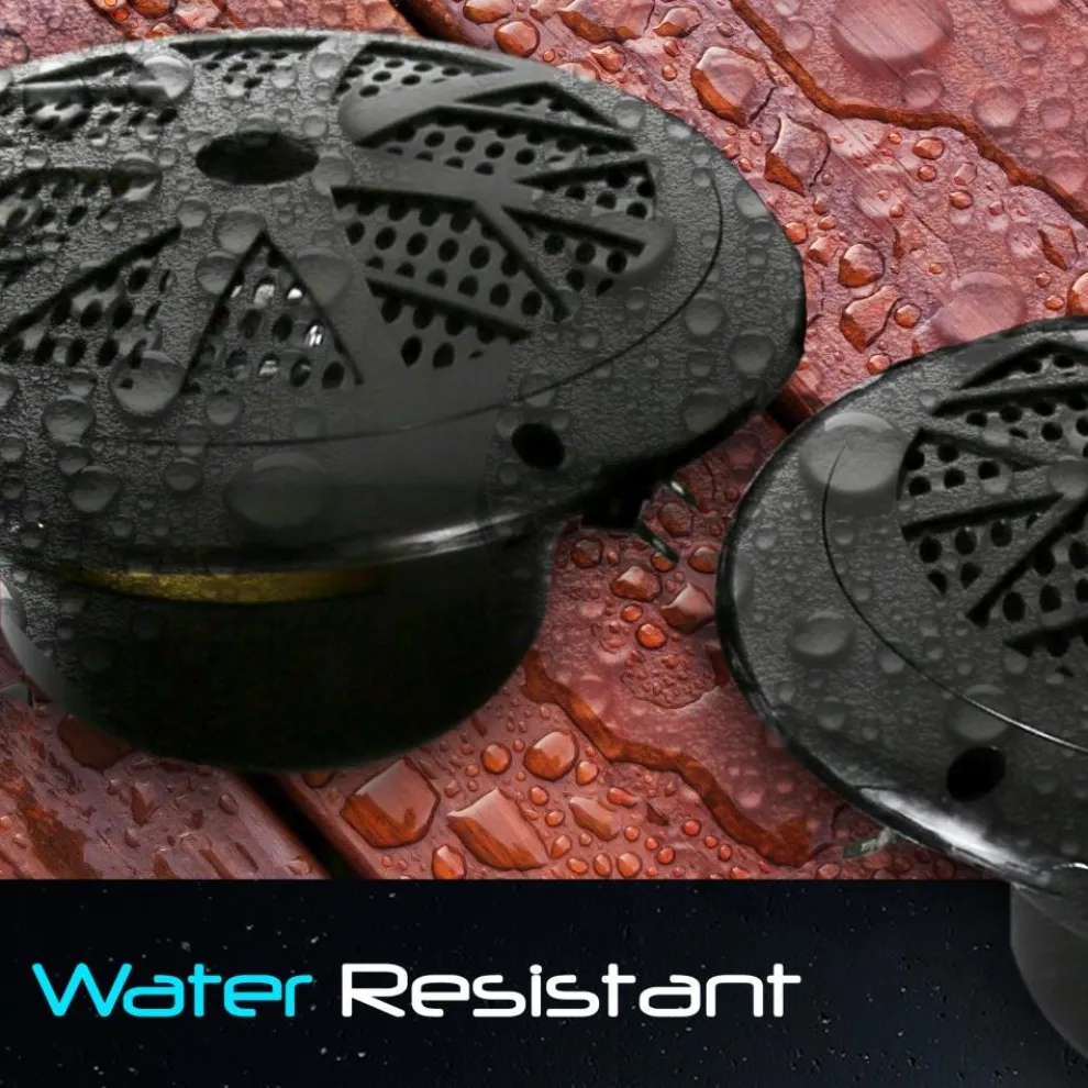 Marine Stereo Kit Bluetooth Streaming Waterproof Speakers Hands-Free Calling