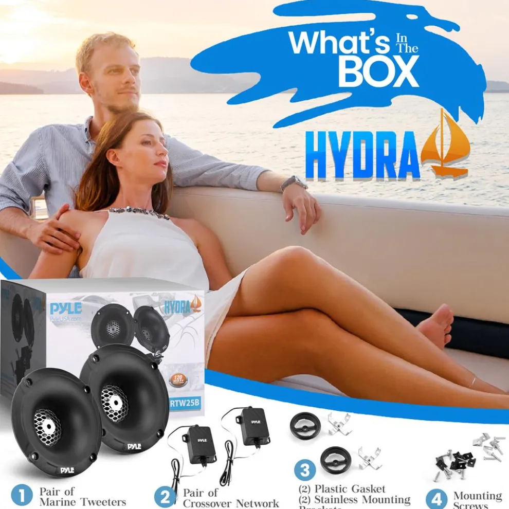 Marine Tweeter Speaker System