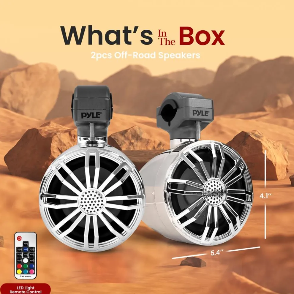 Marine Utv Off-Road Bluetooth Speaker