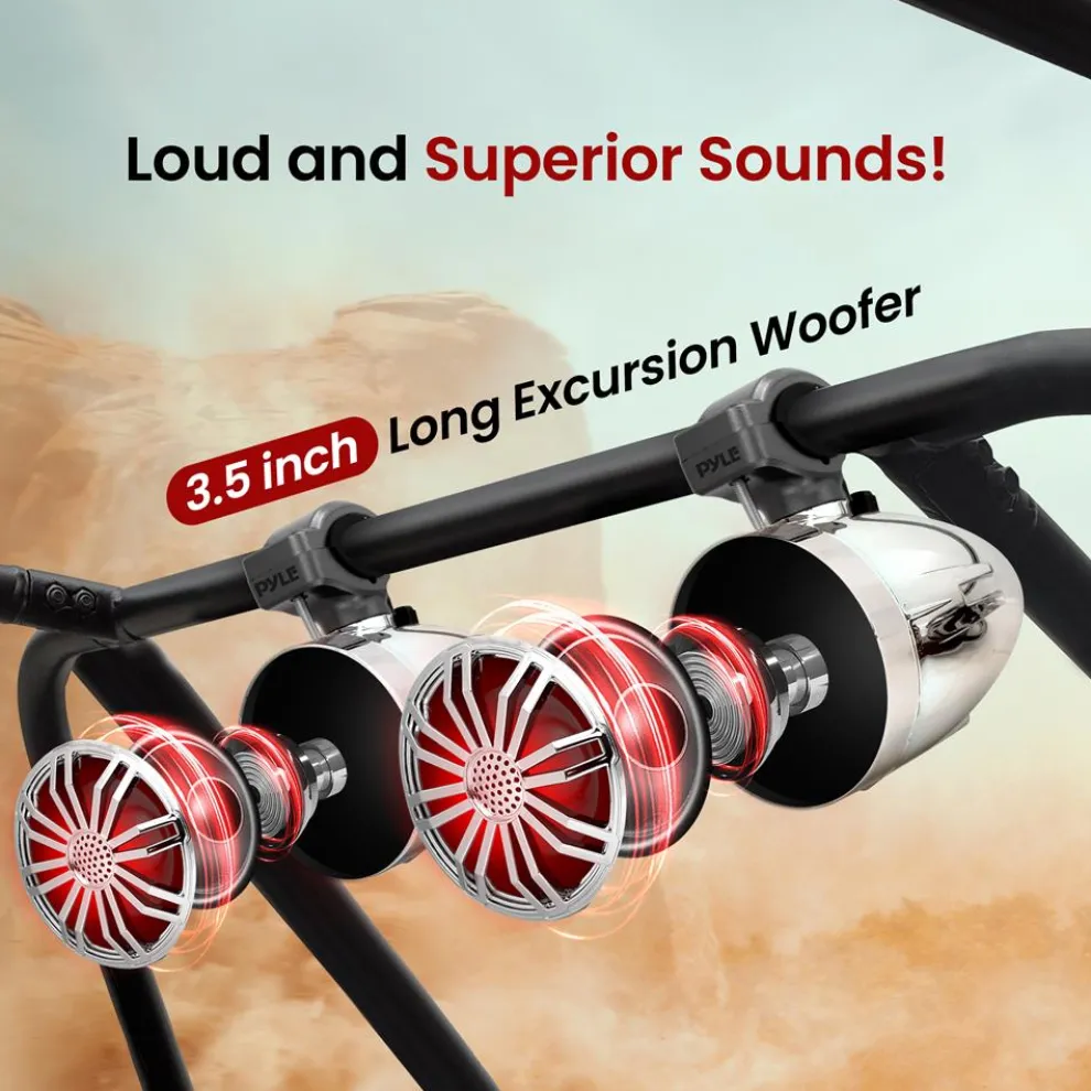 Marine Utv Off-Road Bluetooth Speaker