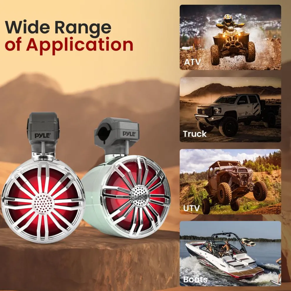 Marine Utv Off-Road Bluetooth Speaker