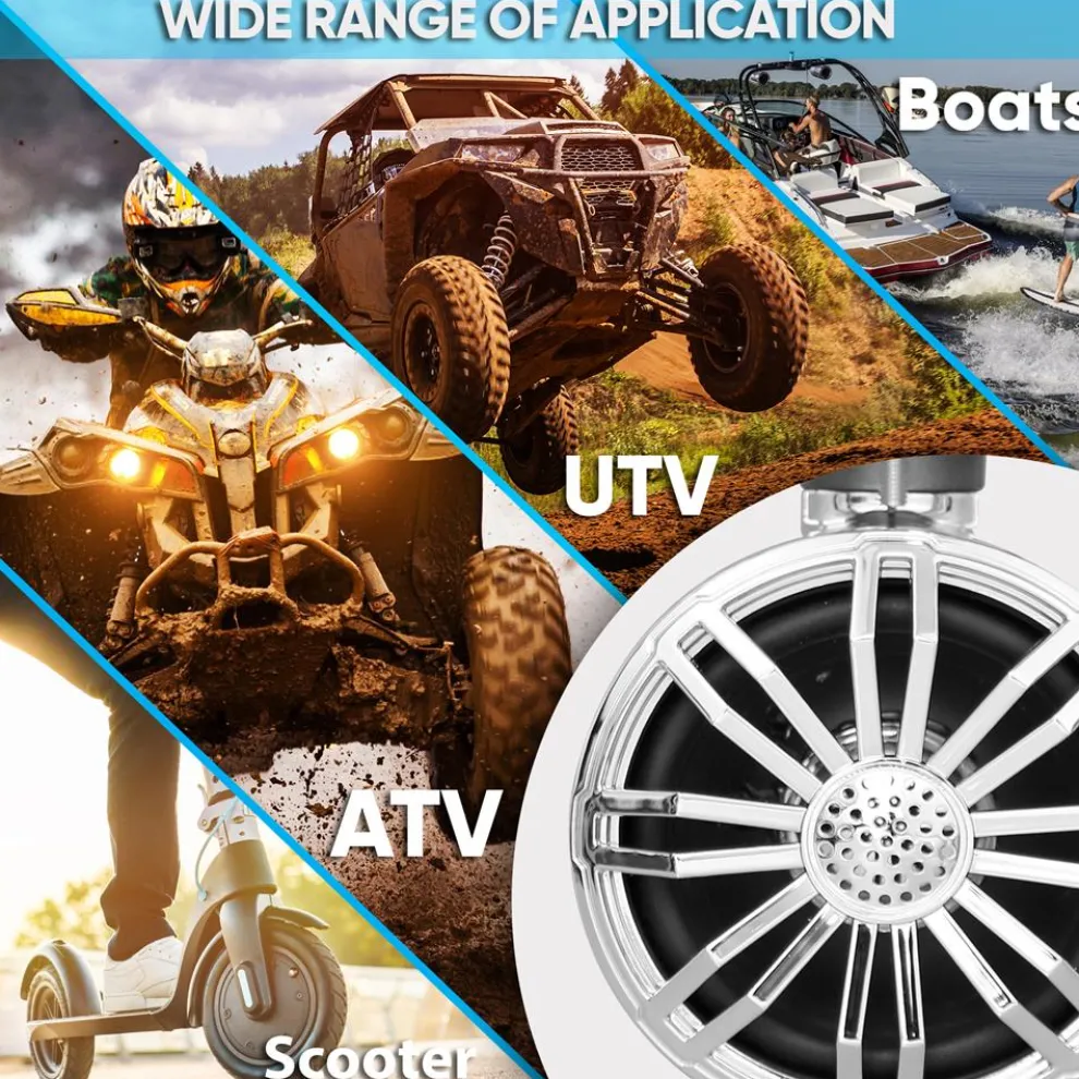 Marine Utv Off-Road Speaker