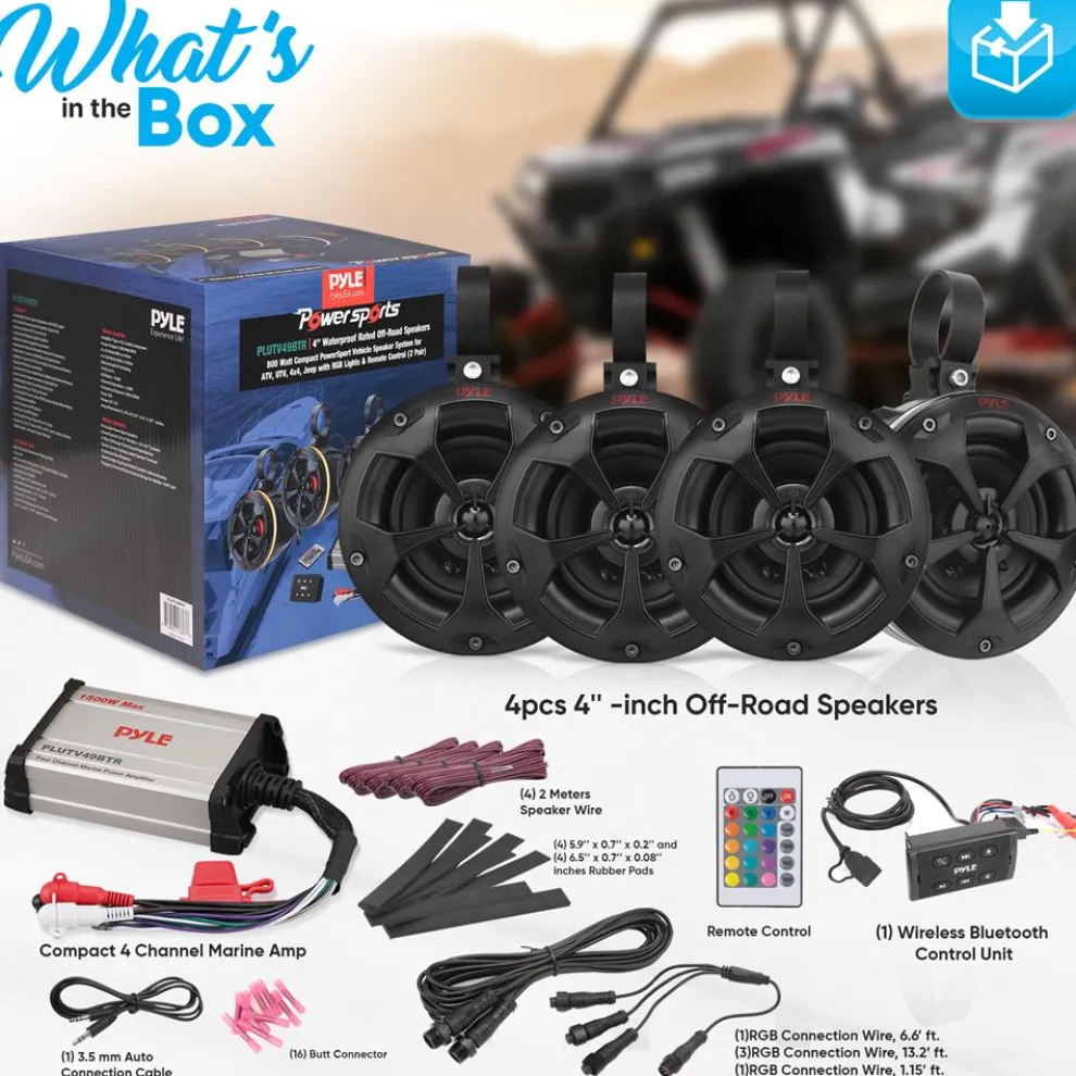 Marine Waketower Speaker System