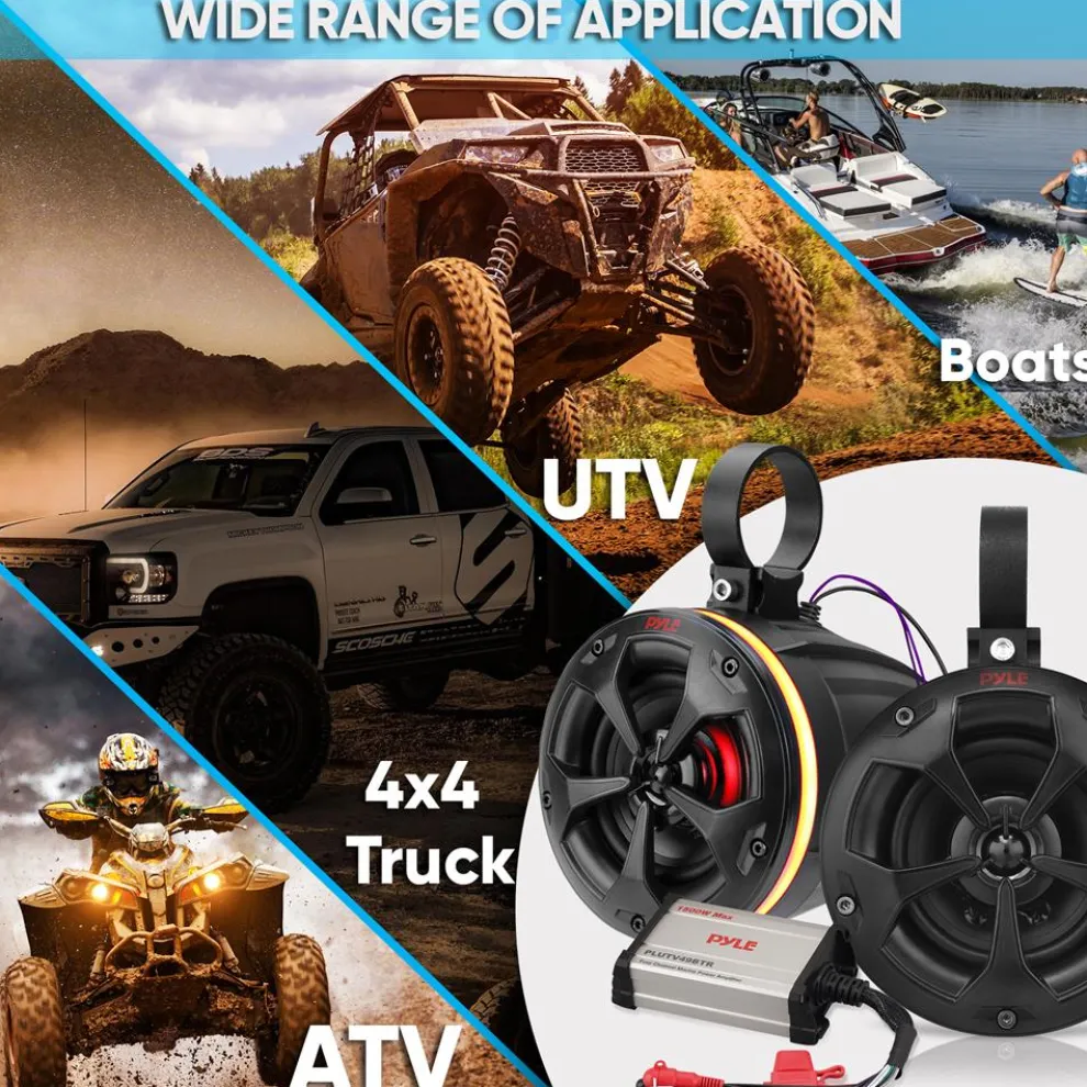 Marine Waketower Speaker System