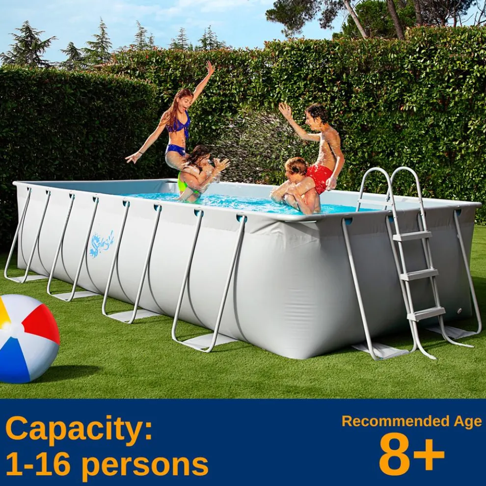 Metal Frame Pool Set