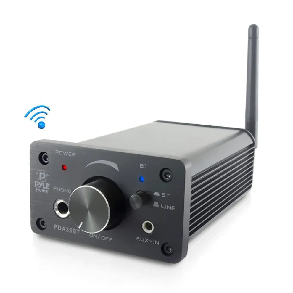 Mini Bluetooth Amplifier 100W Compact Design with Aux Inputs