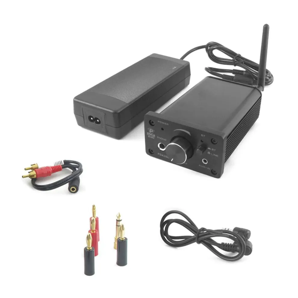 Mini Bluetooth Amplifier 100W Compact Design with Aux Inputs