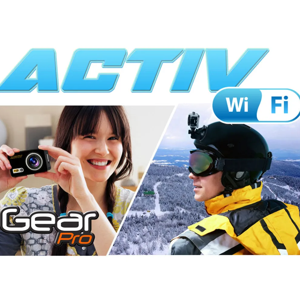 Mini HD Camera: Waterproof, Wi-Fi, 1080p Video, 8MP Photos, Wide Angle Lens