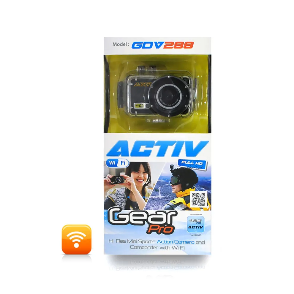 Mini HD Camera: Waterproof, Wi-Fi, 1080p Video, 8MP Photos, Wide Angle Lens