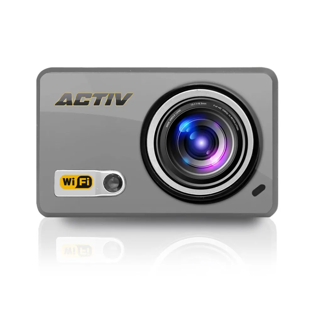 Mini HD Camera Wi-Fi Waterproof 1080p Video Gray