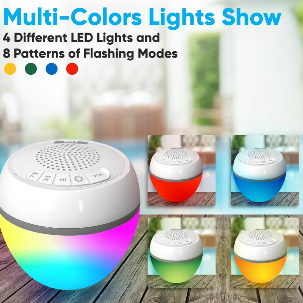 Mini Speaker With Colorful Lights