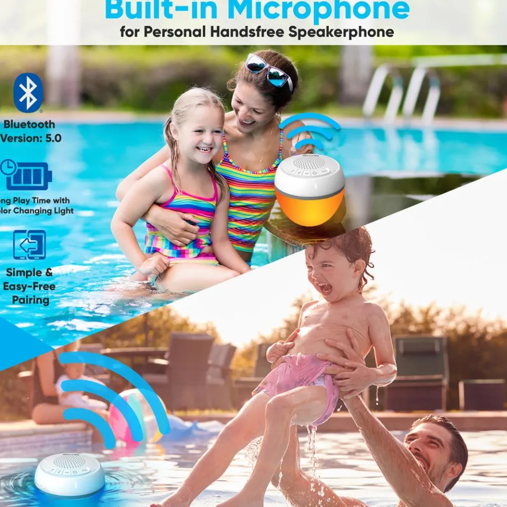 Mini Speaker With Colorful Lights