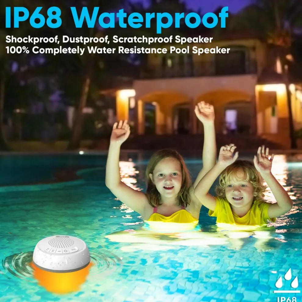 Mini Speaker With Colorful Lights