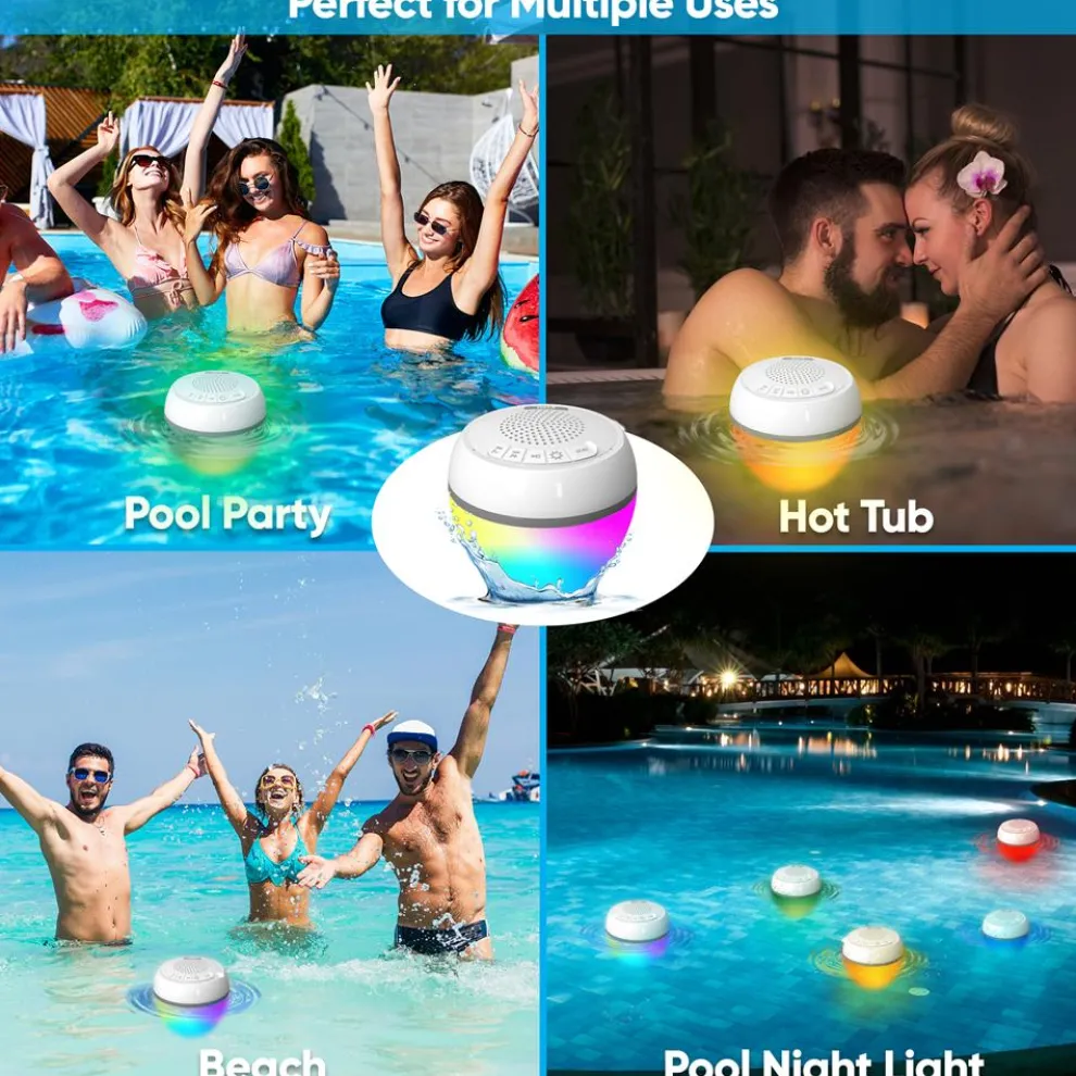 Mini Speaker With Colorful Lights