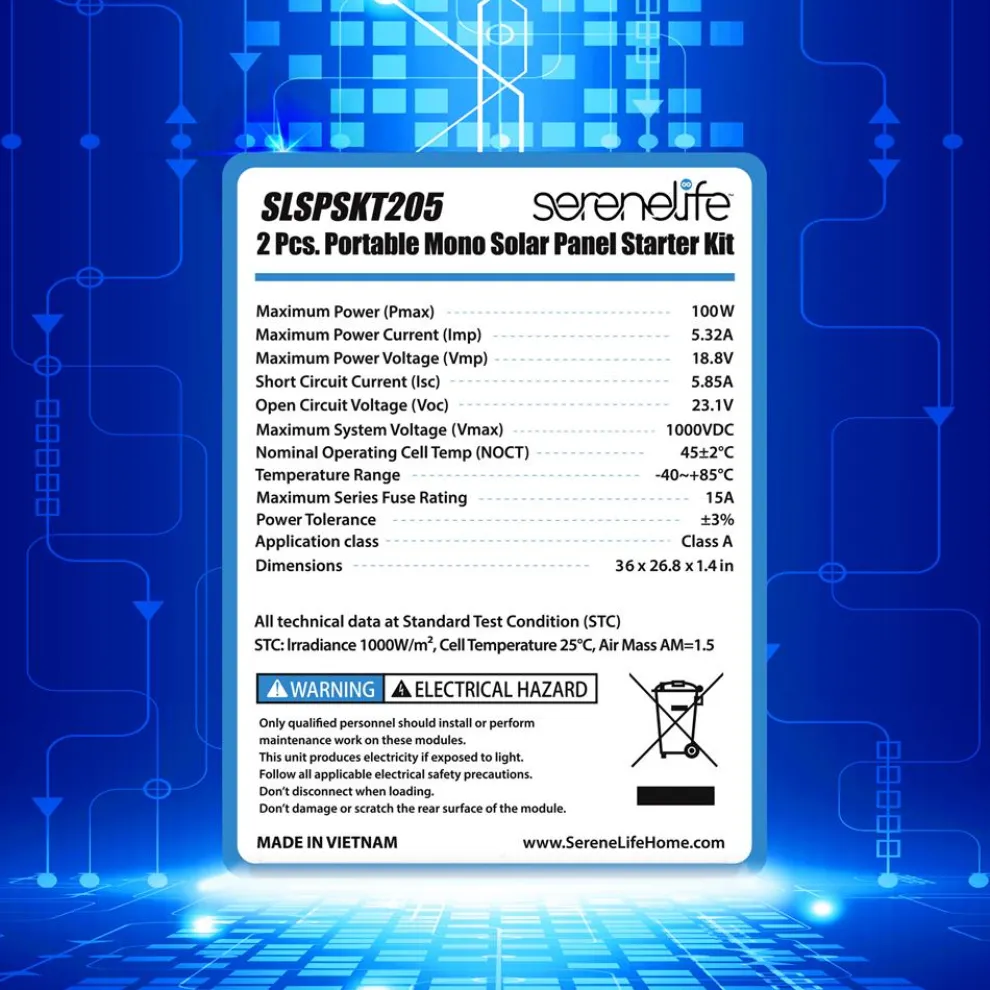 Mono Solar Panel Starter Kit