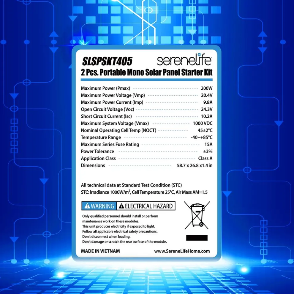Mono Solar Panel Starter Kit