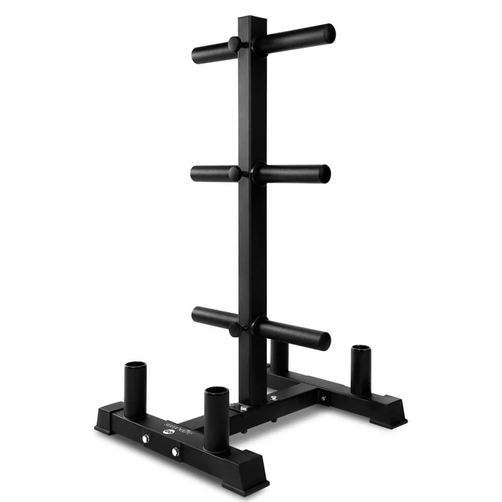 Olympic Weight Rack 800lb Capacity Steel Scratch-Resistant Frame