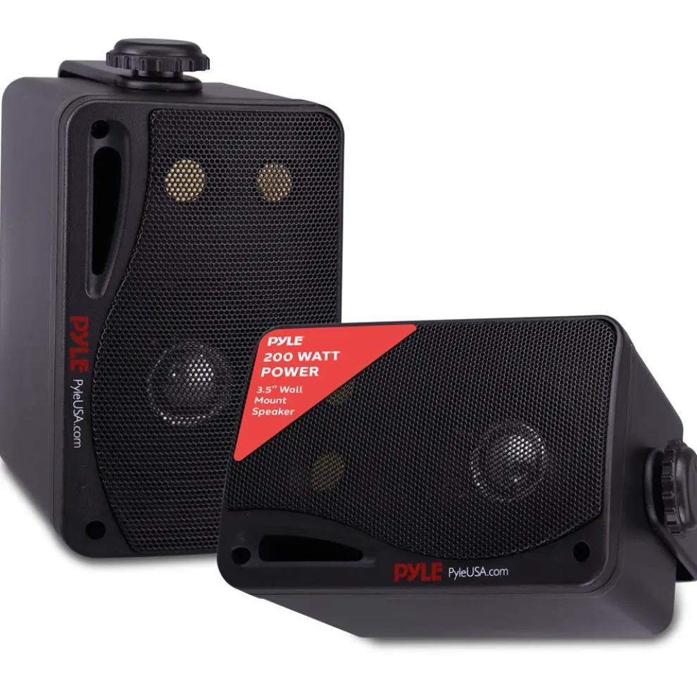 Outdoor Waterproof Bluetooth Speakers - 200W 3-Way System, Weatherproof