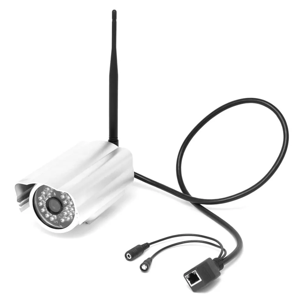 Outdoor Wireless Security Camera, Remote Access, Weatherproof Aluminum