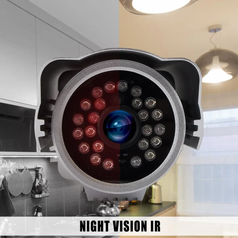 Outdoor Wireless Security Camera, Remote Access, Weatherproof Aluminum