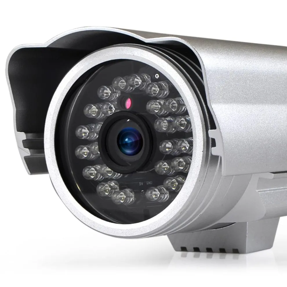 Outdoor Wireless Security Camera, Remote Access, Weatherproof Aluminum