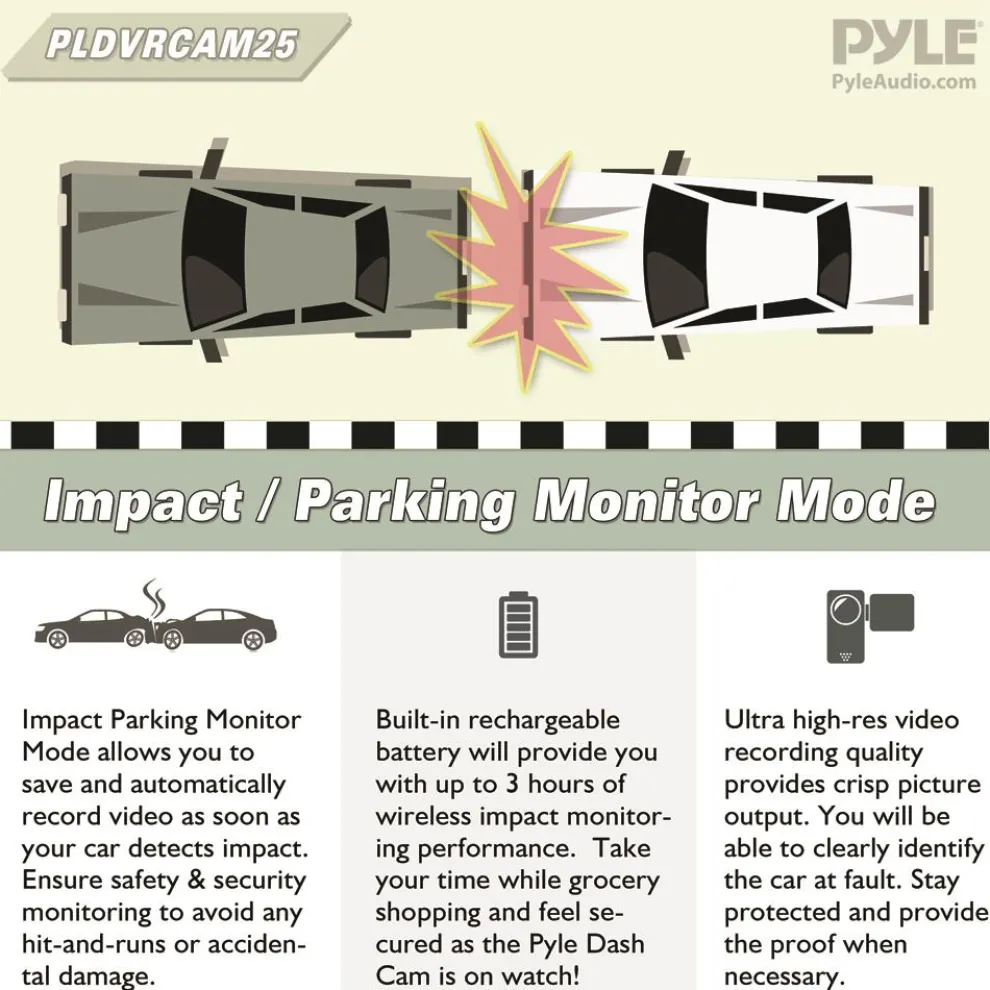 1080P Hd Car Dash Cam Video Recorder