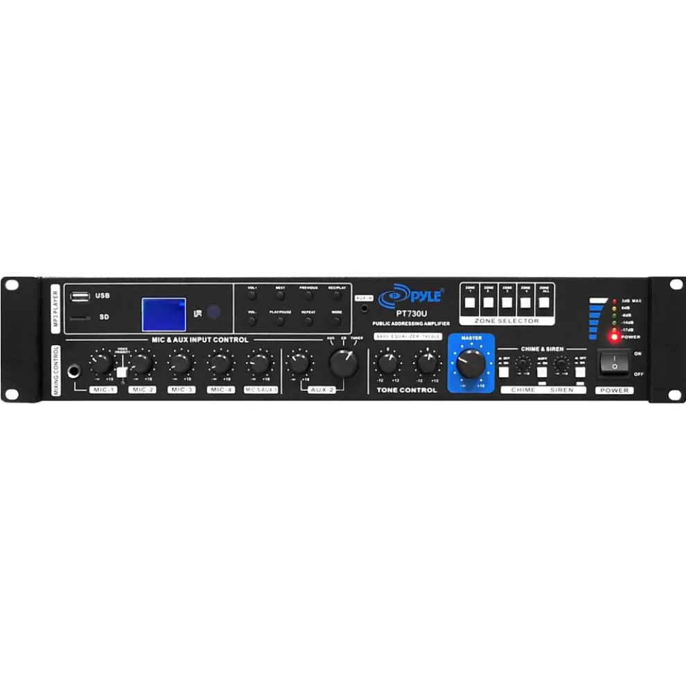 Pa Public Address Pro Audio Amplifier