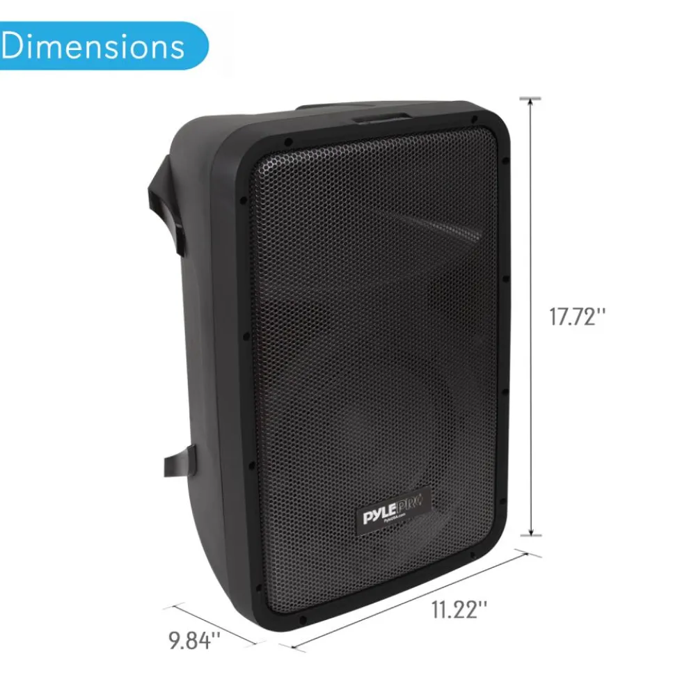 Pa Speaker & Amplifier Mixer Dj Kit