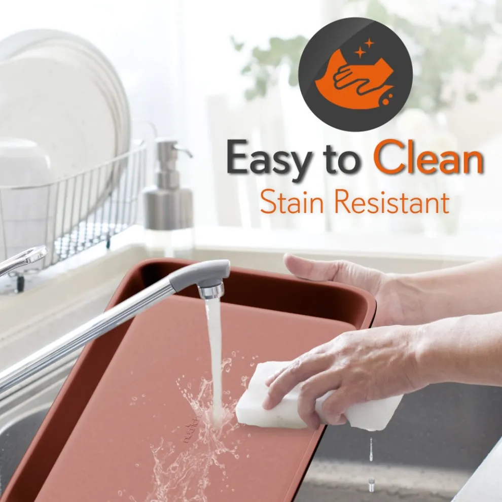 2-Piece Nonstick Cookie Sheets Set, Carbon Steel, Rose Gold