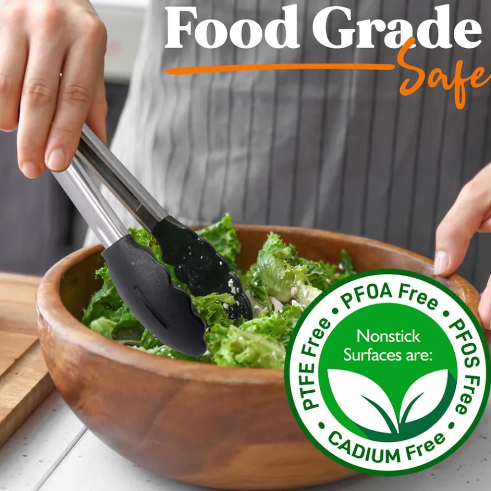 10-Piece Non-Stick Silicone Utensils Set - Heat Resistant, Blue