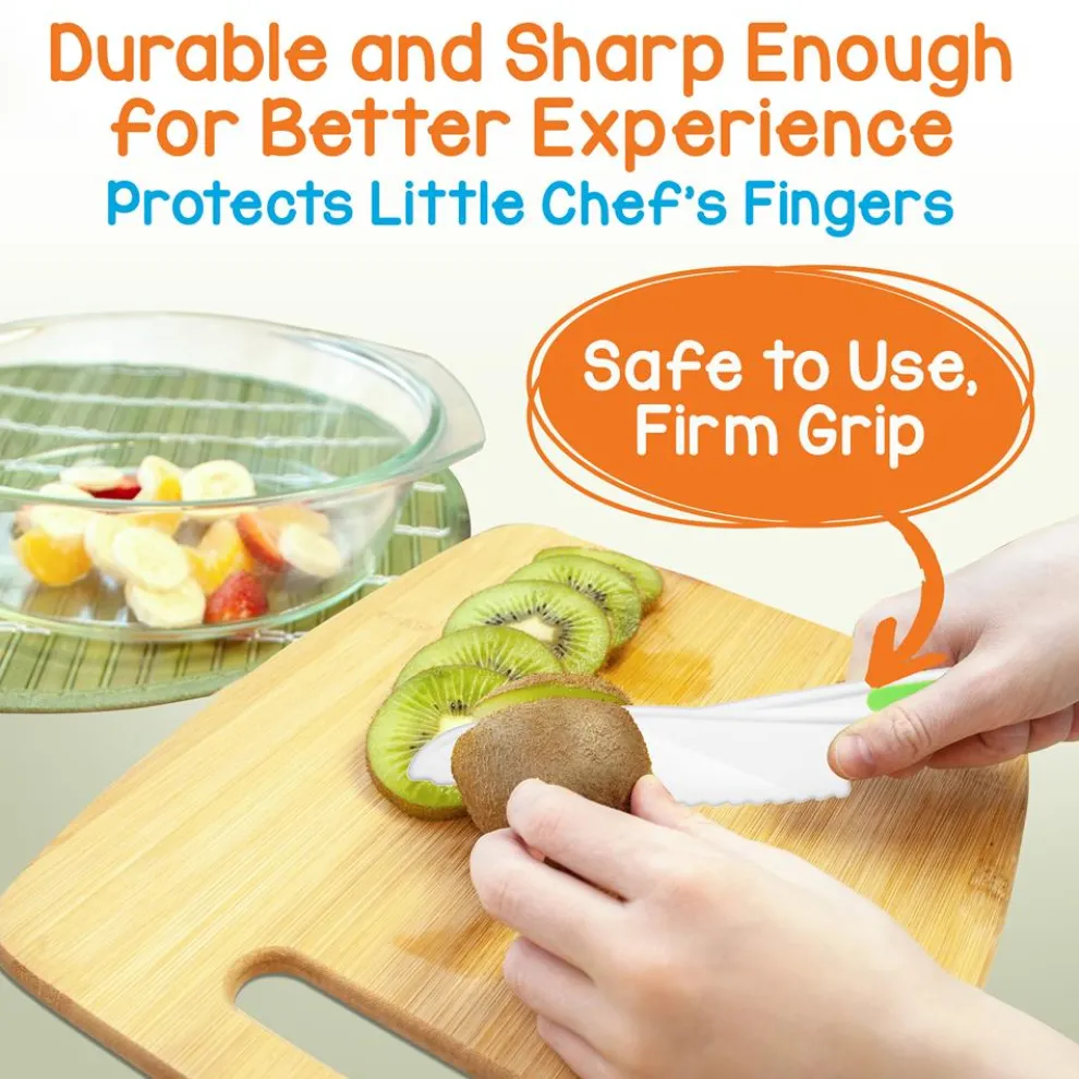 3-Piece Nylon Kitchen Baking Knife Set