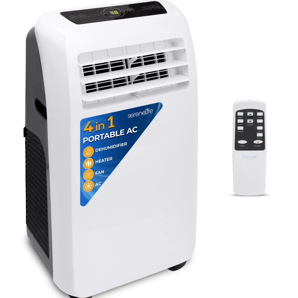 Portable Air Conditioner 10,000 BTU Efficient Cooling Dehumidifier