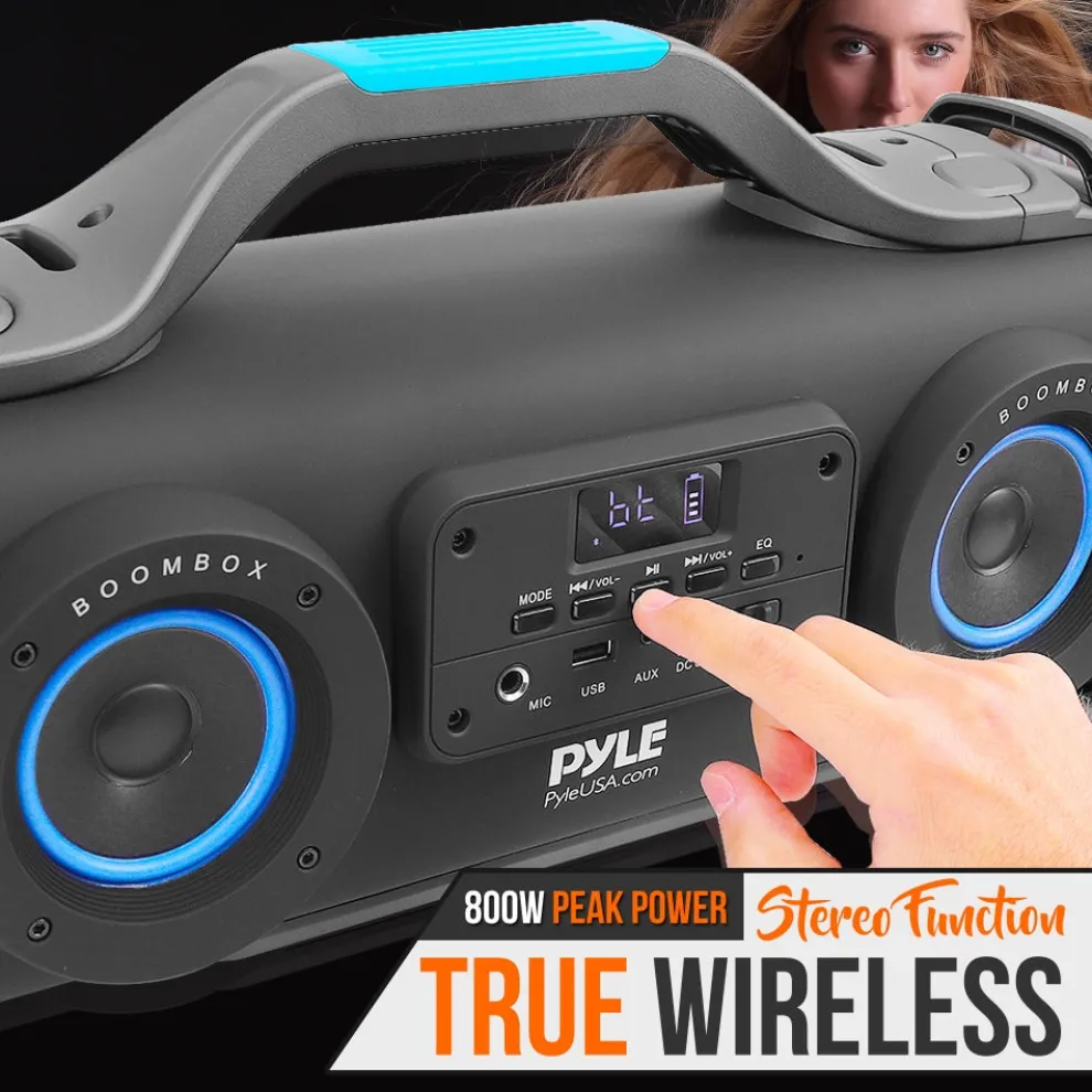 Portable Bluetooth Speaker Radio System