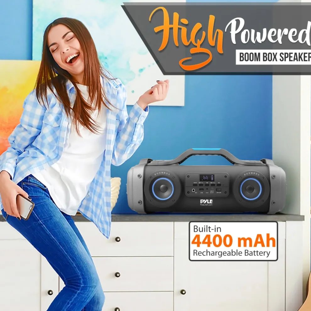 Portable Bluetooth Speaker Radio System