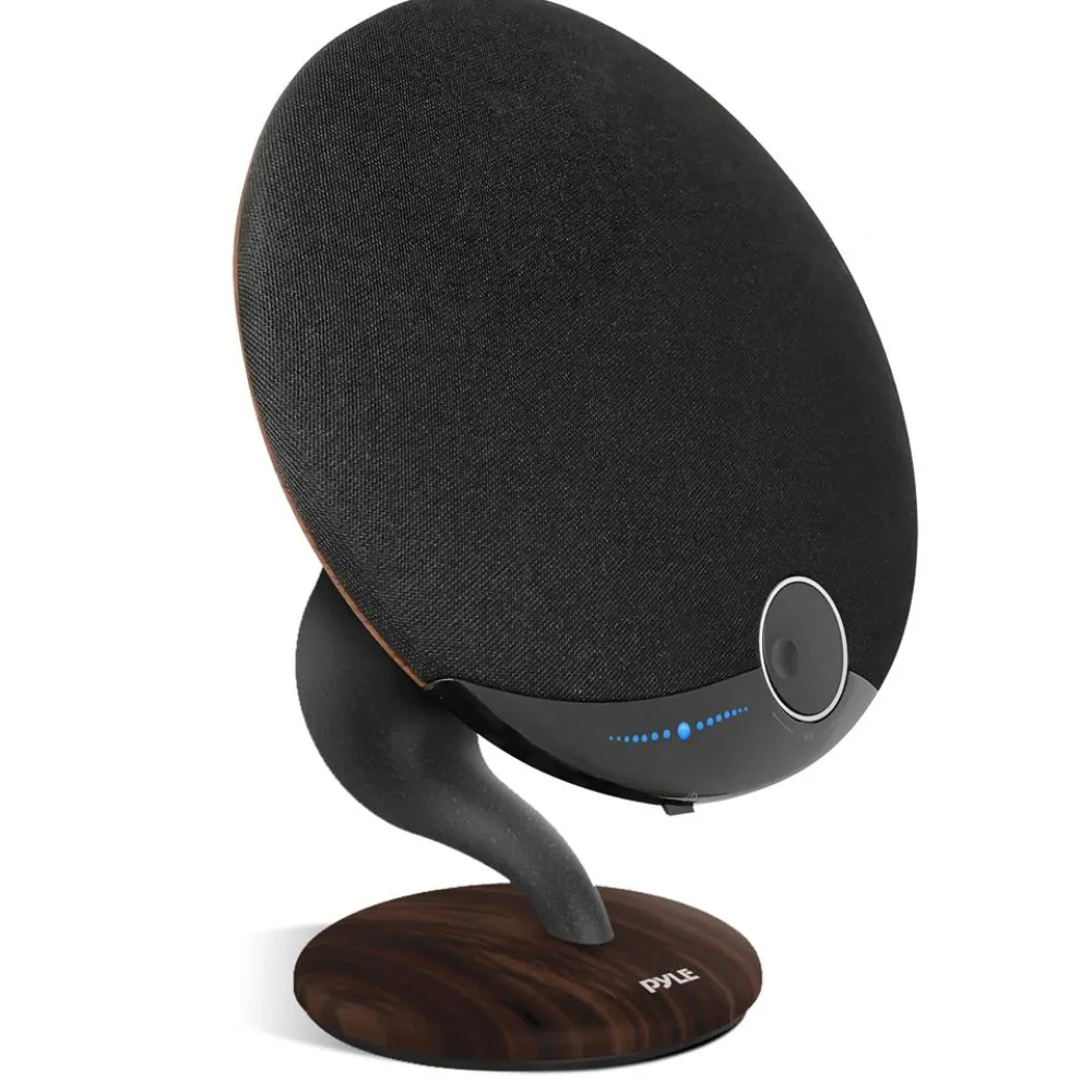 Portable Bluetooth Gramophone Speaker, Super Bass, Built-in Subwoofer, Oak