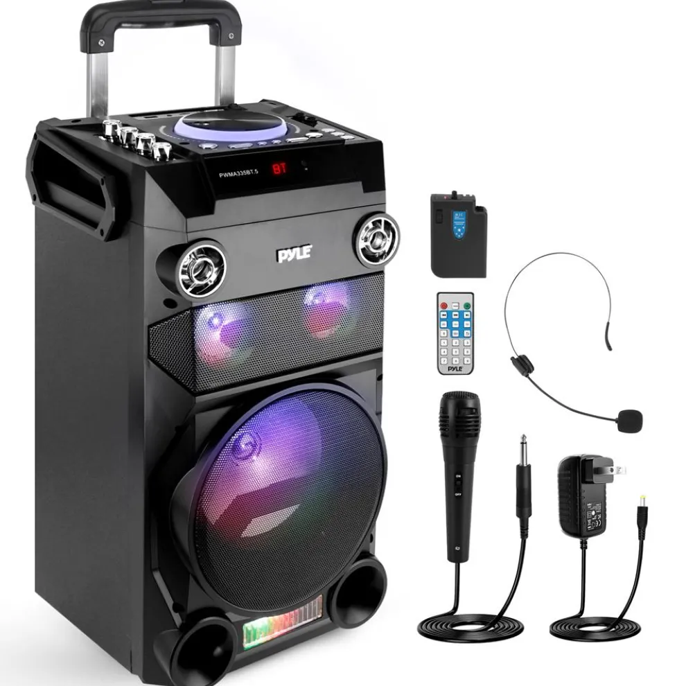 Portable Bluetooth Karaoke Speaker Radio