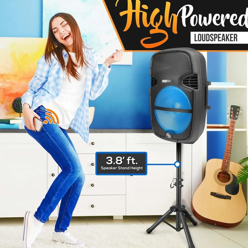 Portable Bluetooth PA Speaker 1000W, 15