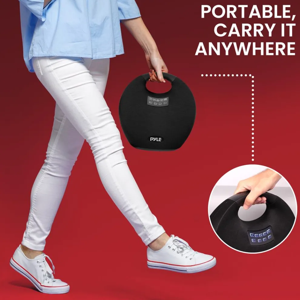 Portable Bluetooth Speaker, Clear Sound, Waterproof, Rechargeable Battery