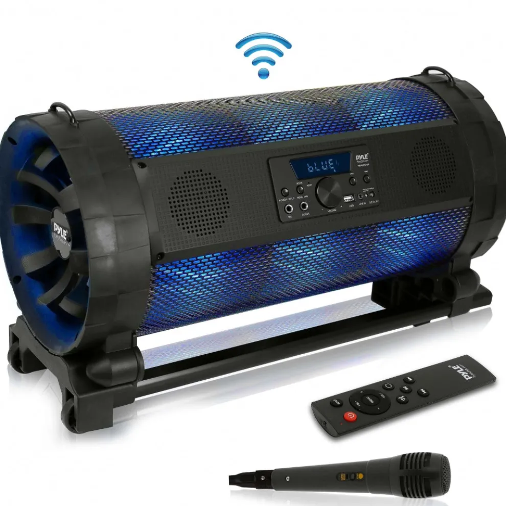 Portable Boombox Mic & Speaker System