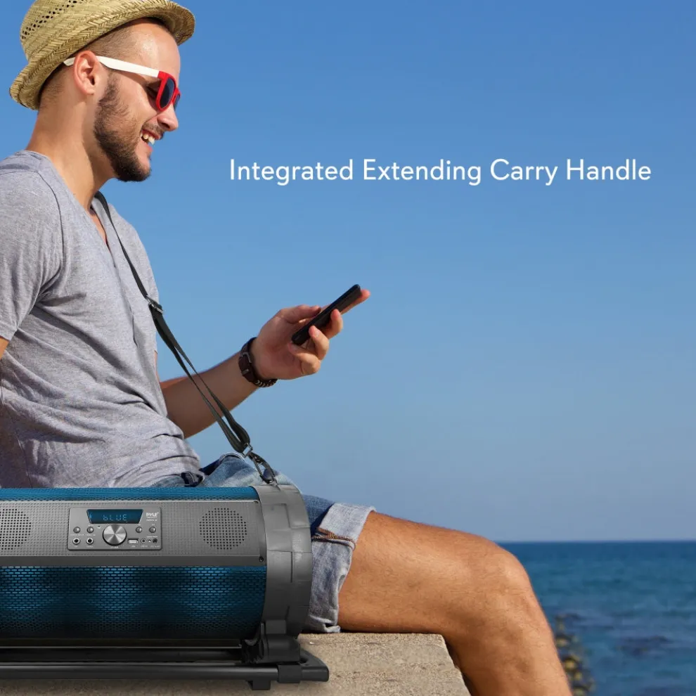 Portable Boombox Mic & Speaker System