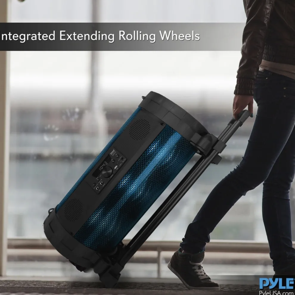 Portable Boombox Mic & Speaker System