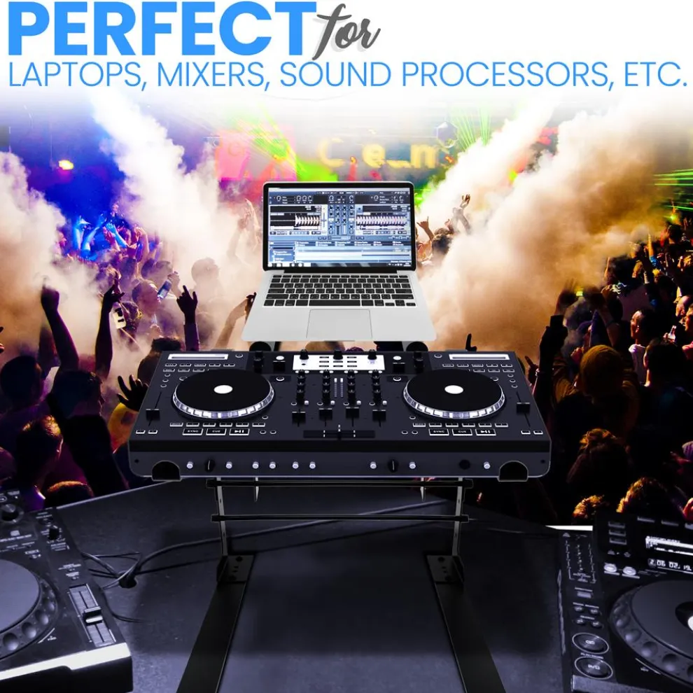 Portable Dual Laptop Stand - Ergonomic Adjustable Steel Design