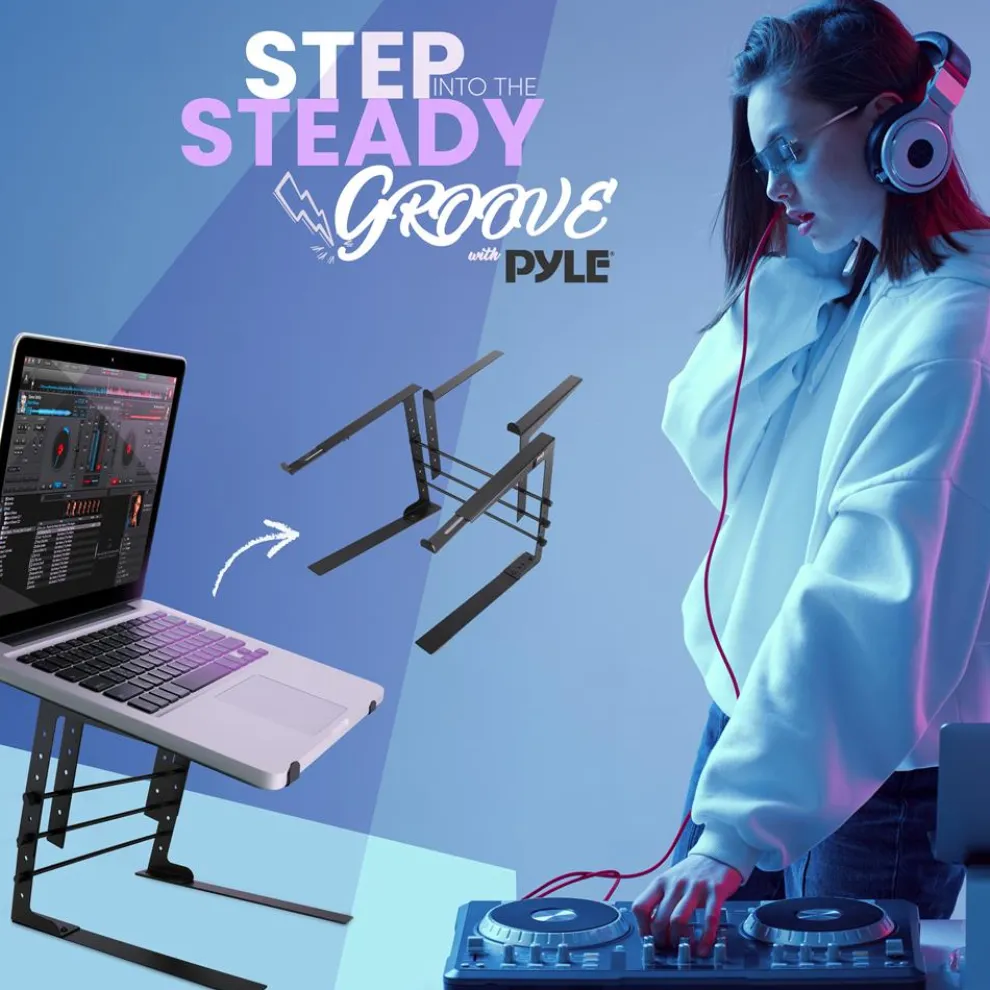 Portable Dual Laptop Stand - Ergonomic Adjustable Steel Design